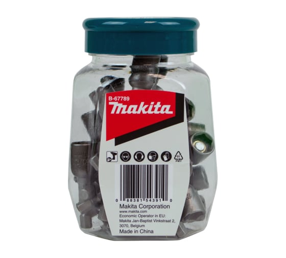 Изображение товара Насадка магнитная для кровельных саморезов (30 шт; 10х50 мм; 1/4") Makita B-67789