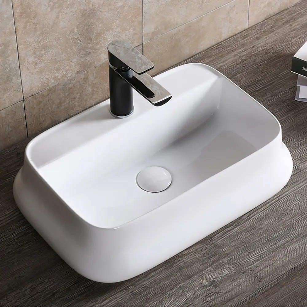 Изображение товара Раковина накладная Cerutti SPA Ceruttispa 53 см белая современная керамика