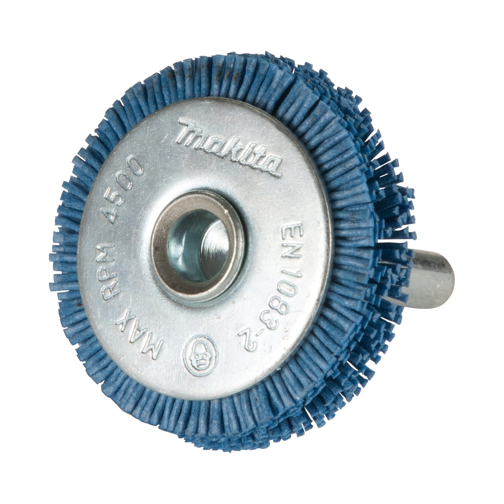 Изображение товара Щетка нейлоновая дисковая 38 мм для шлифовки Makita D-45618