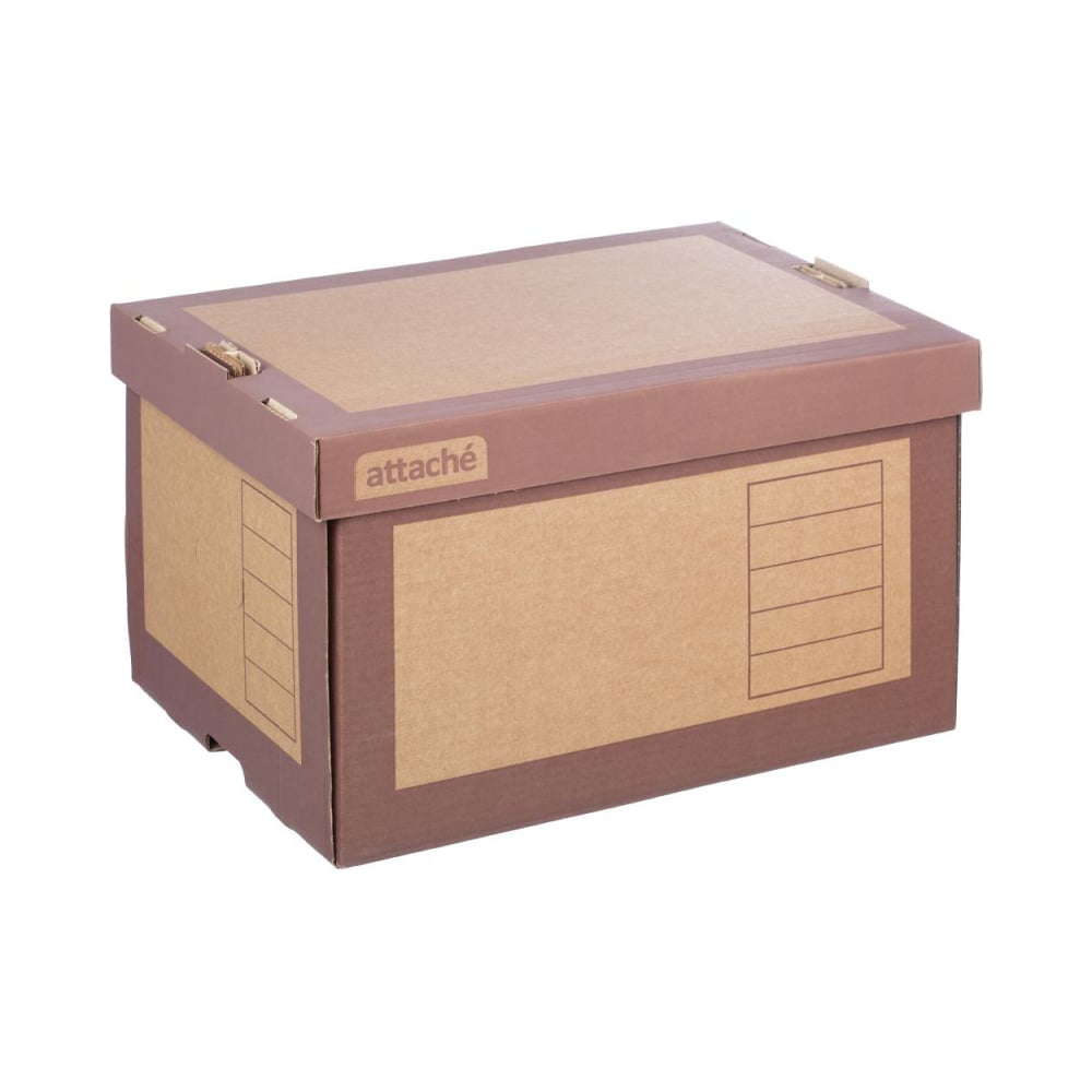 Надстраиваемый архивный короб Attache архивный короб бокс для папок attache