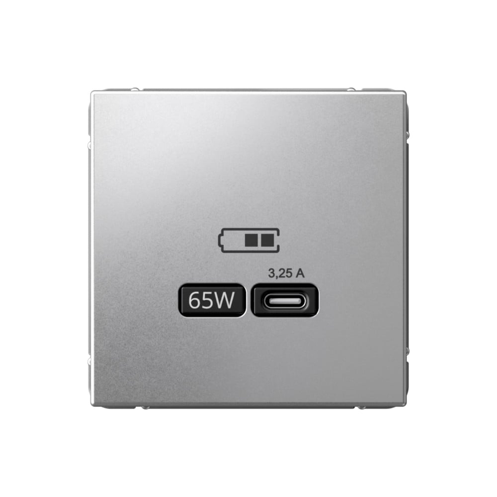 Изображение товара USB розетка тип-C Systeme Electric ArtGallery 65Вт быстрая зарядка высокого качества
