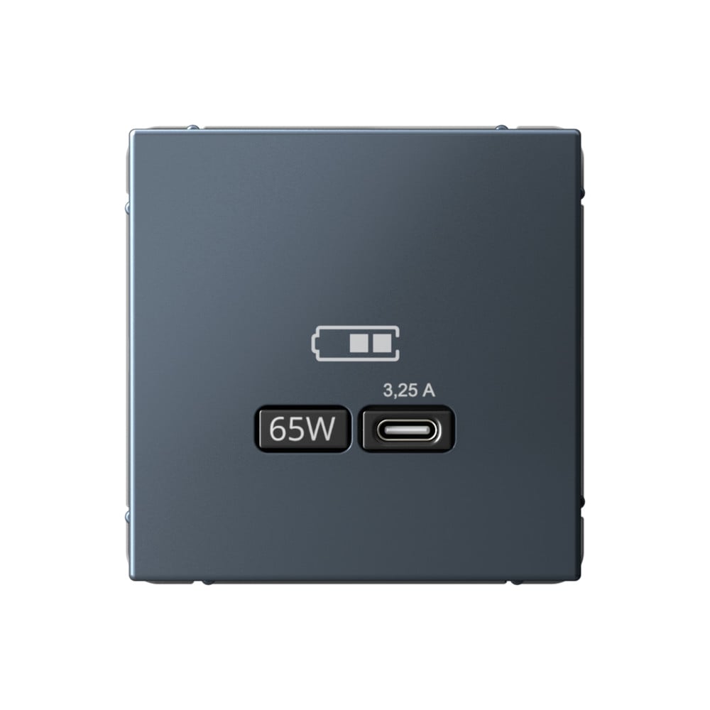 Изображение товара USB Розетка тип-С Systeme Electric ArtGallery Грифель 65Вт высокоскоростная зарядка QC, PD, механизм GAL000727