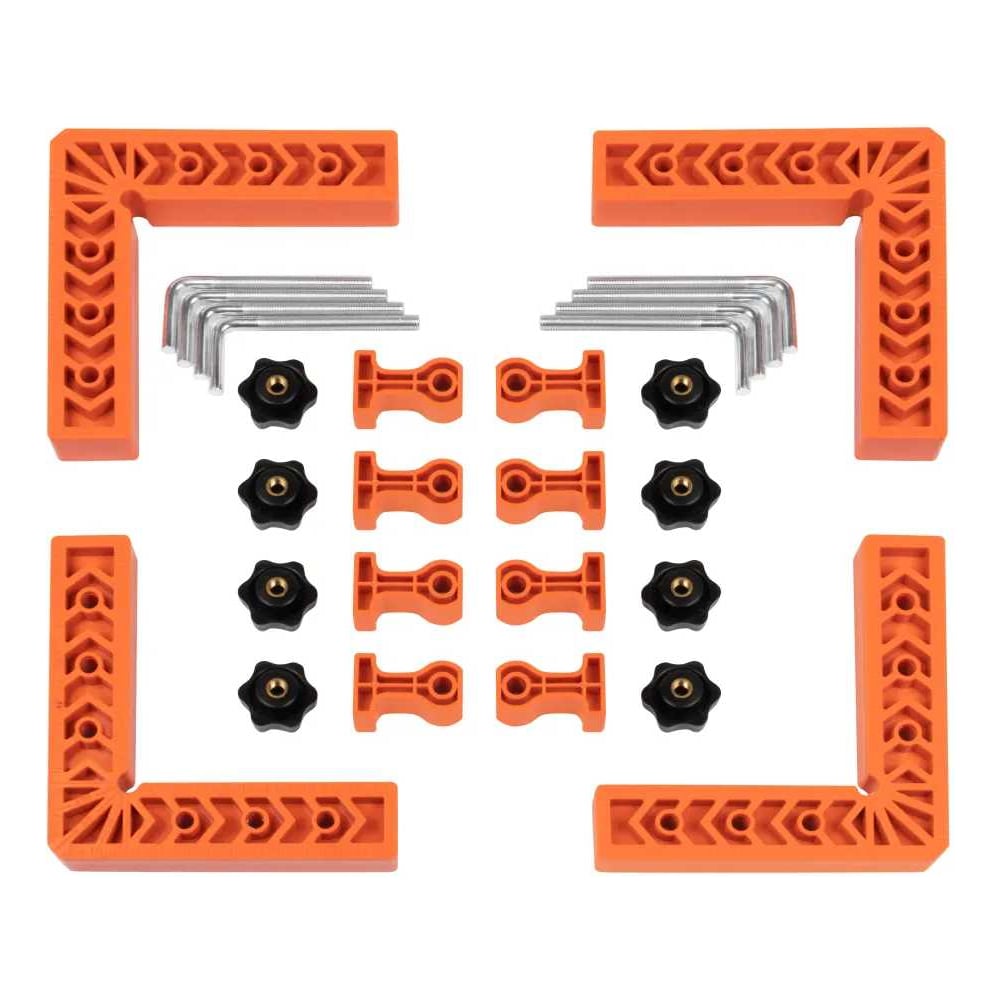 Изображение товара Набор монтажных уголков DLT 4 шт L-образные 150 мм профессиональные