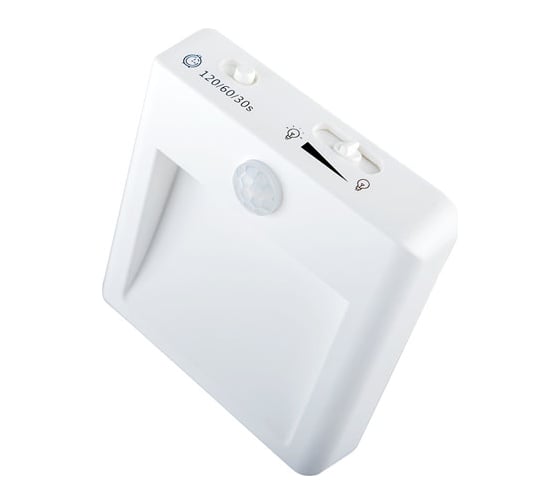 Изображение товара Светильник LUX NL02NET ночник, датчик движения+датчик освещенности garin 18787