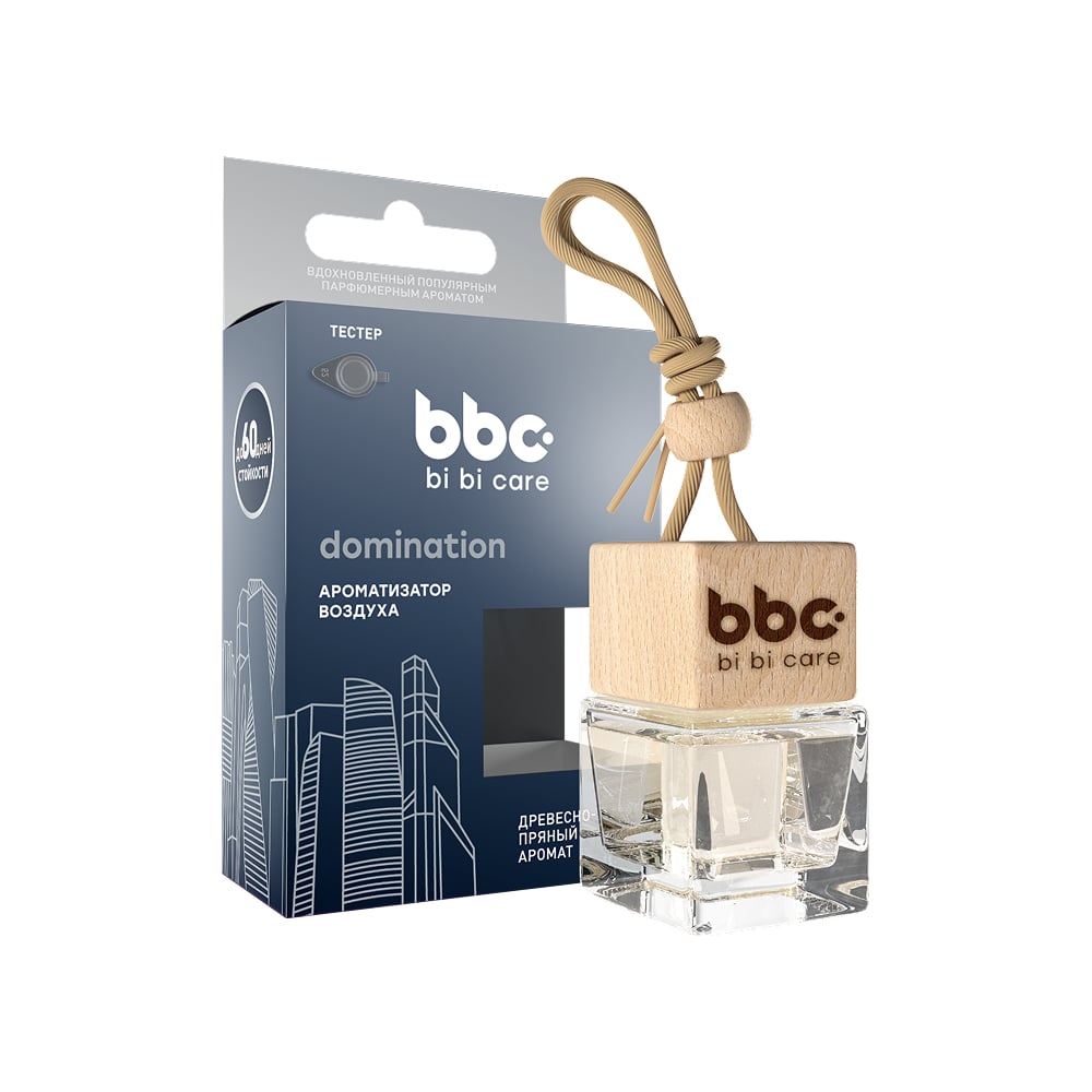 Изображение товара Ароматизатор воздуха BiBiCare DOMINATION, 7 мл для приятного аромата