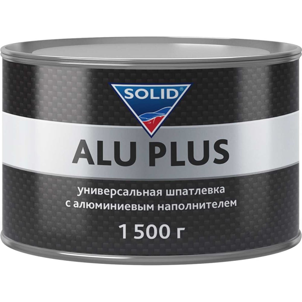 Изображение товара Универсальная шпатлевка с алюминиевым наполнителем SOLID ALU PLUS 1500 г