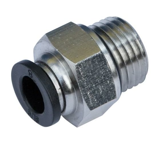 Изображение товара Фитинг прямой для трубки ПВХ PC (10 шт; M22х1.5-6 мм) ДАЛИ-авто DA-00618