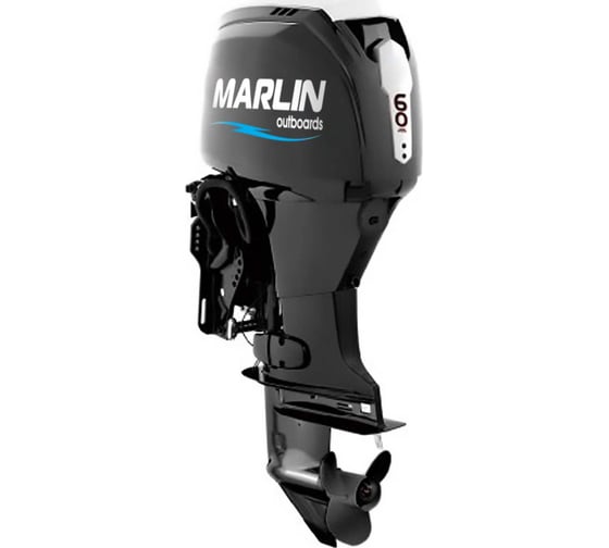 Изображение товара Мотор бензиновый лодочный подвесной четырехтактный MARLIN MFI 60 AERTL 2.33 MFI-60-AERTLU-2,33