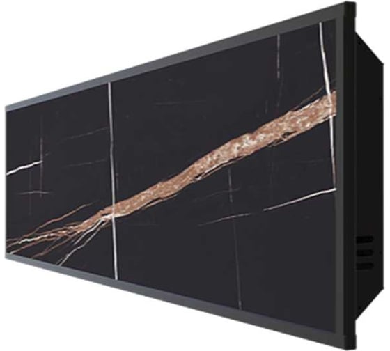 Изображение товара Отопительная панель STOUT BLACK STONE SCT 120x30, черный гранит/черный корпус SCT-00BB-012030 RG0093A6SUTUEO
