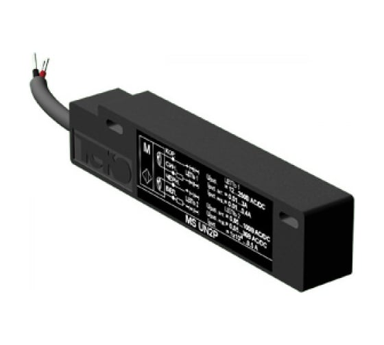 Изображение товара Магниточувств. датчик ТЕКО MS UN1P-51 Герконовый,Cух контакт NO,Полиамид,4 pin,12 ... 250 В,20,IP67,кабель, 00-00026654