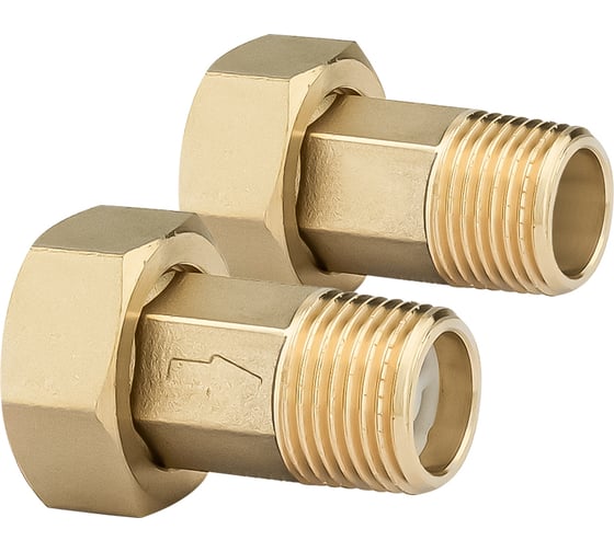 Изображение товара Комплект соединений для водосчетчика PROFACTOR с клапаном пара, в/н 3/4"х1/2" PF TF 201