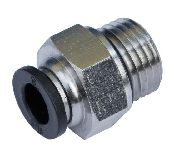 Изображение товара Фитинг прямой для трубки ПВХ PC (10 шт; M8х1-12 мм) ДАЛИ-авто DA-01376