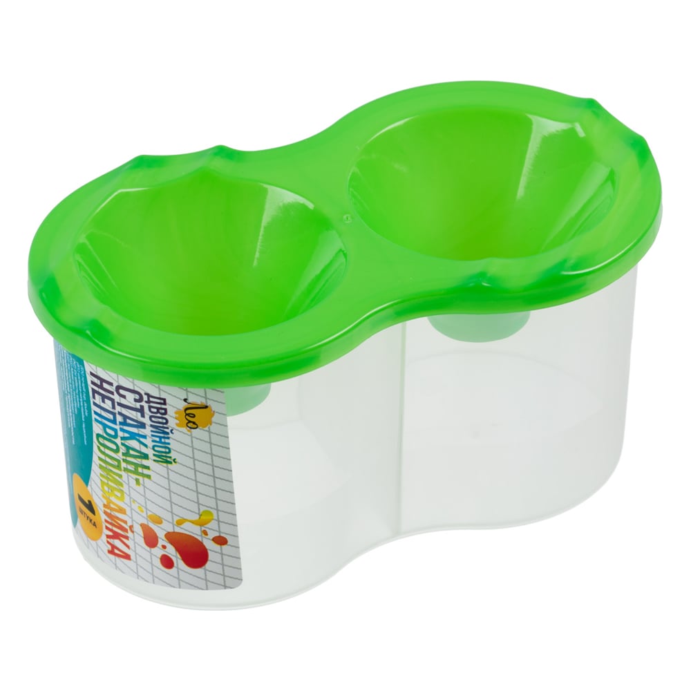 Изображение товара Стакан-непроливайка Лео Учись 5 шт., двойной, LNNY 300302, 56 мм 766769