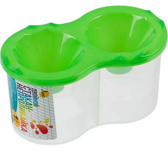 Изображение товара Стакан-непроливайка Лео Учись 5 шт., двойной, LNNY 300302, 56 мм 766769