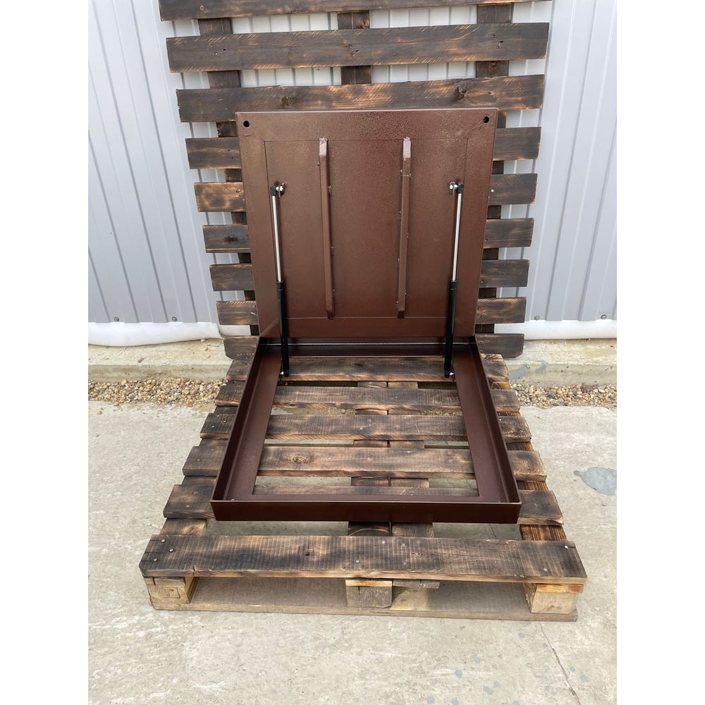 Изображение товара Люк скрытый под плитку АРМАВИРПОЛИПРОМ 800x800 мм, нагрузка до 3 т