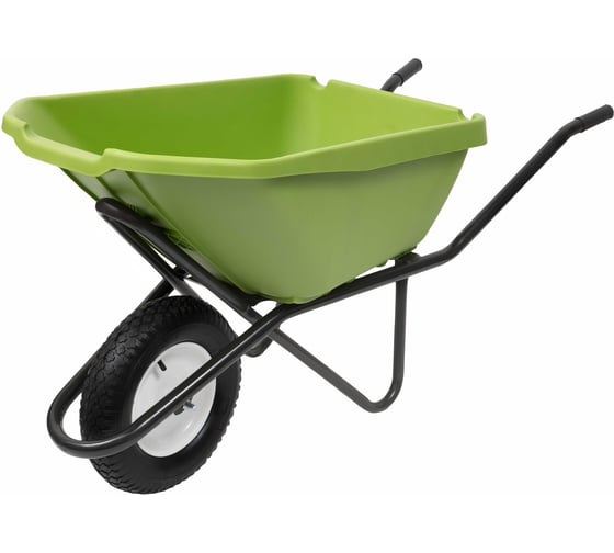 Изображение товара Одноколесная тачка Gigant с пластиковым кузовом 110л, 200 кг ZAW-02