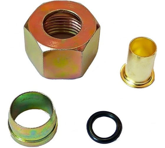 Изображение товара Ремкомплект штуцера трубки ПВХ 8/6, 10 комплектов в упаковке, ДАЛИ-авто DA-NP376