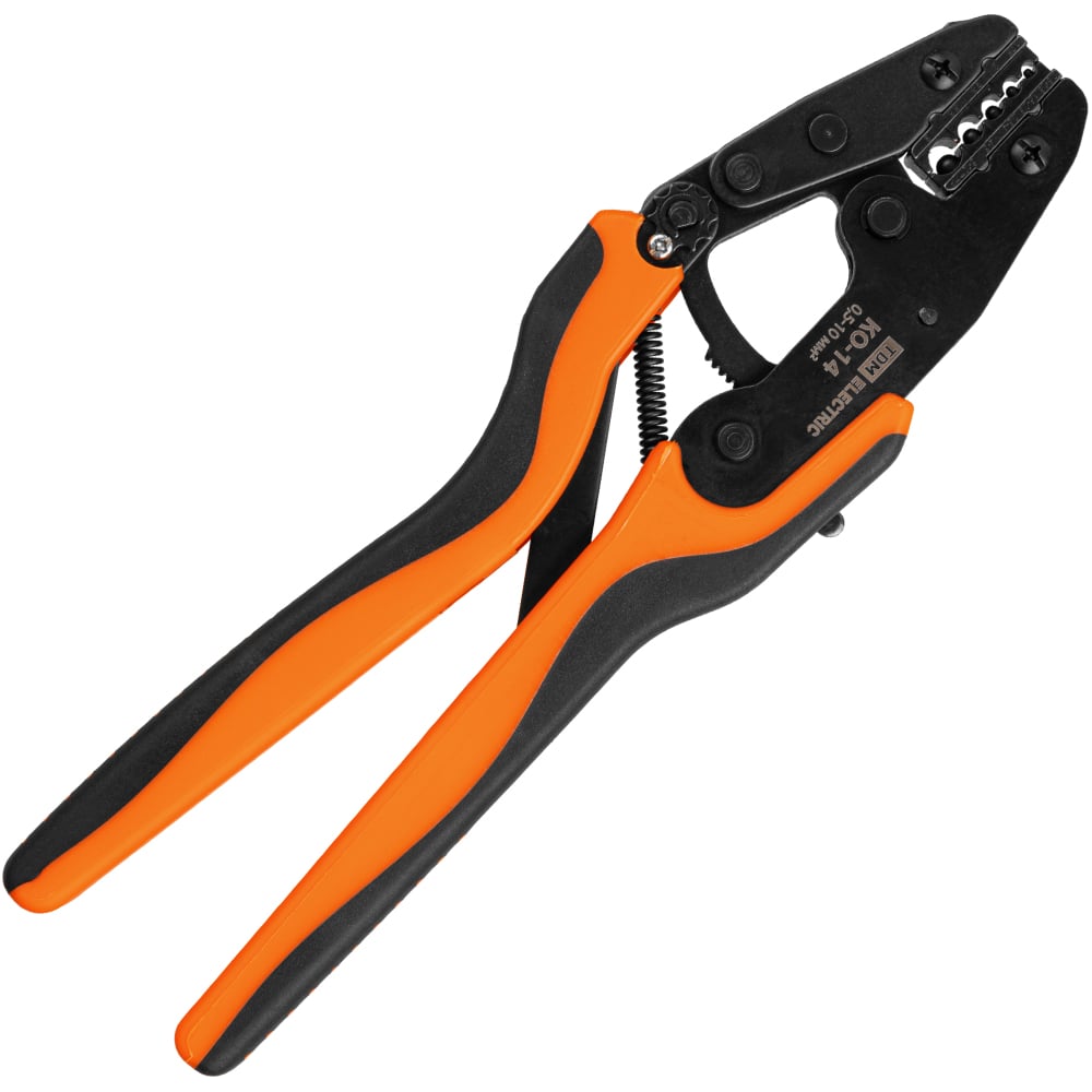 Изображение товара Клещи обжимные TDM ELECTRIC "МастерЭлектрик" КО-14 обжим неизолированных медных наконечников 0,5-10 мм² TDM SQ1001-0014