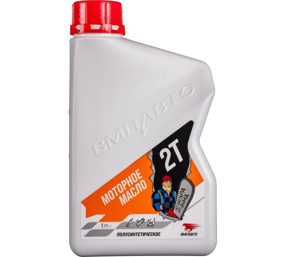 Изображение товара Масло 2х тактное для бензопил и садовой техники, 1 л канистра ВМПАВТО 9231