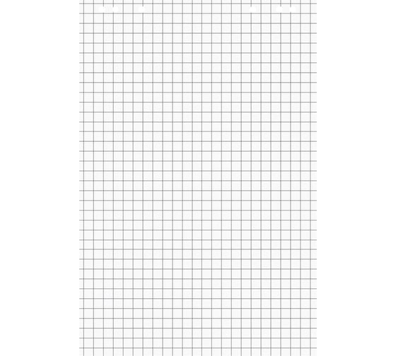 Изображение товара Блок бумаги для флипчартов SILWERHOF 67.5x98 см, клетка, 20 л 2026924