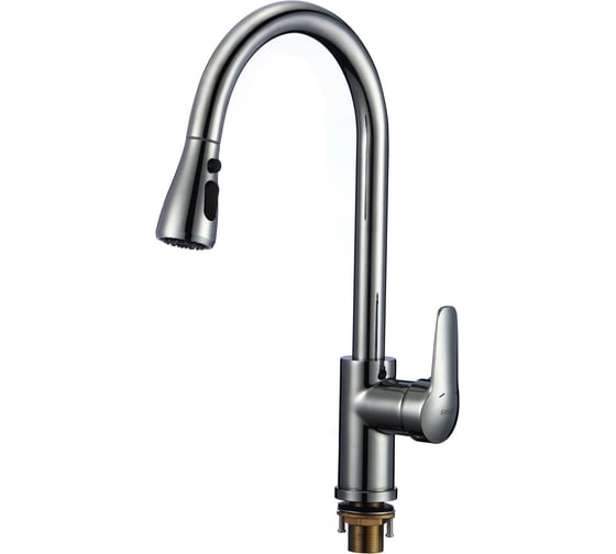 Изображение товара Смеситель для кухонной мойки Savol чёрный S-002801L 23394