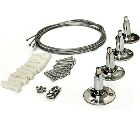 Изображение товара Комплект подвесов NEOX LP-КПТ на тросах 90см для панели cд 4690612054544