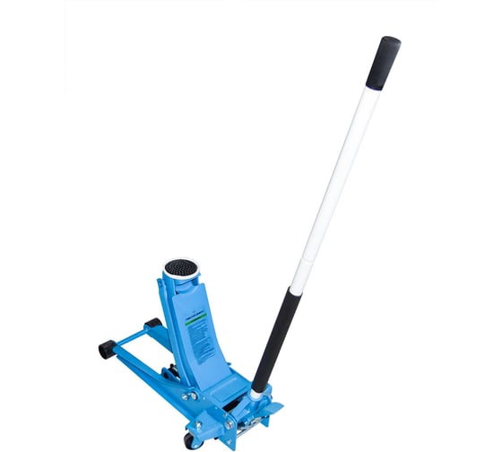 Изображение товара Домкрат подкатной Trommelberg 75/505mm, 3 т, ножная педаль, 2 цилиндра, кардан XRD0336