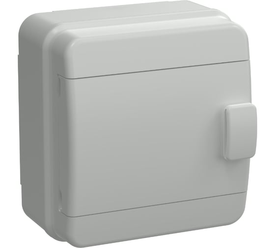 Изображение товара Корпус IEK TEKFOR КМПн-6 IP65, серый, непрозрачная дверь, пластиковый TF5-KP73-N-06-65-K03-K03