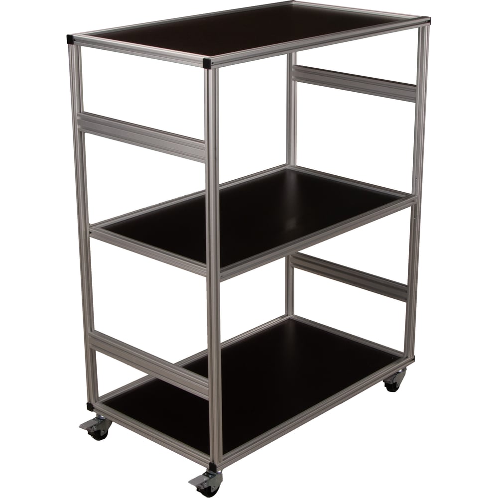 Изображение товара Профессиональная стойка для инструмента Алтервиа AM.0402000101 черная с 3 полками