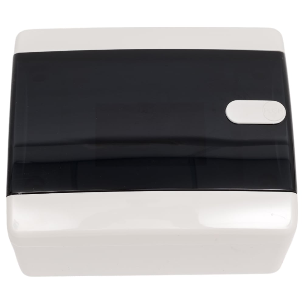 Изображение товара Корпус IEK UNION Compact ЩРН-П-6 IP41, черная прозрачная дверь, пластиковый UIC-KP12-N-06-41-K01