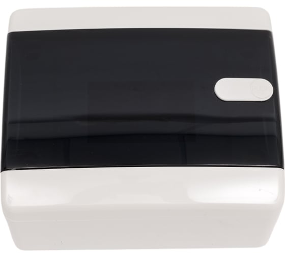 Изображение товара Корпус IEK UNION Compact ЩРН-П-6 IP41, черная прозрачная дверь, пластиковый UIC-KP12-N-06-41-K01