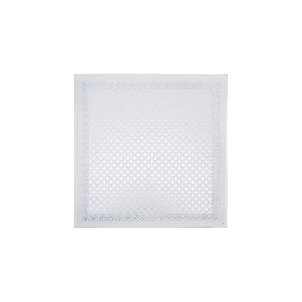 Изображение товара Решетка вентиляционная 350x350 мм металлическая на магнитах белая