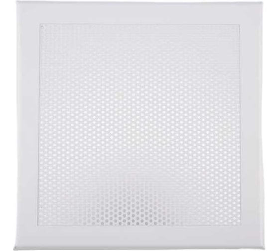 Изображение товара Решетка вентиляционная ООО Вентмаркет 350х350 мм, металлическая на магнитах, кружок, белый VRK00350