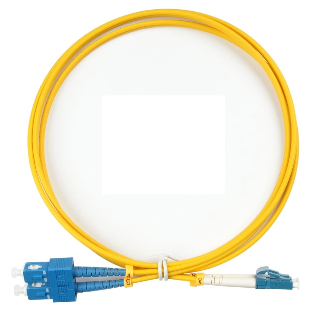 Изображение товара Оптический патч-корд TopLAN дуплексный LC/UPC-SC/UPC 150 м