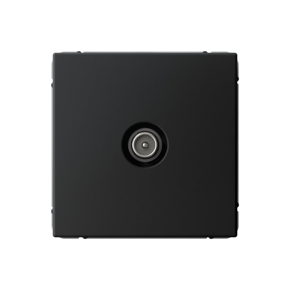 Изображение товара TV-розетка Systeme Electric ArtGallery Карбон проходная 4DB механизм GAL001092