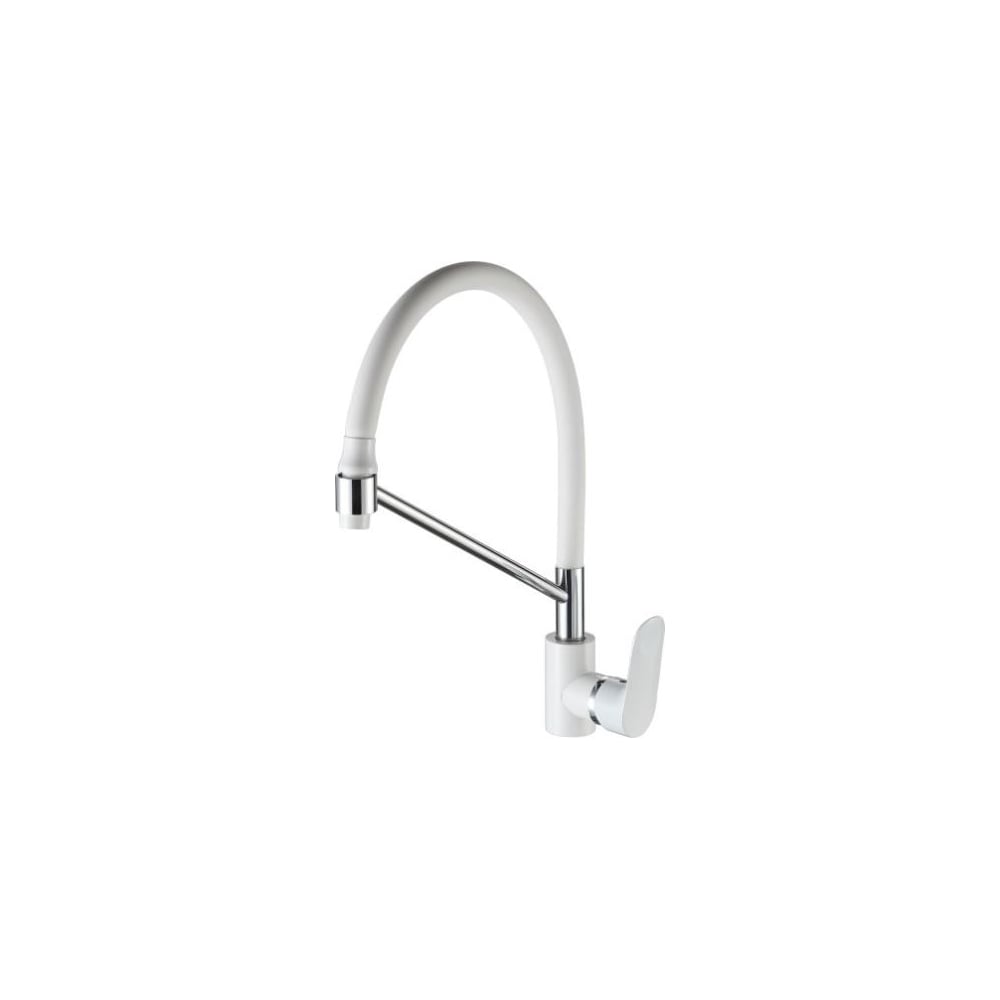 Изображение товара Смеситель для кухни ECONOCE D35-A серия 290 белый хром однорычажный