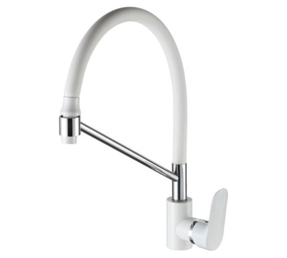 Изображение товара Смеситель для кухни ECONOCE D35-A, серия 290 белый, EC0296