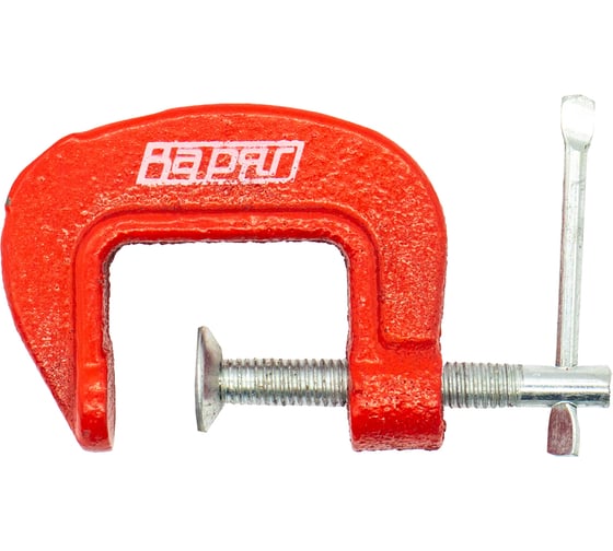 Изображение товара Струбцина G-образная ВАРЯГ 1", 25 мм (1/500) 008413