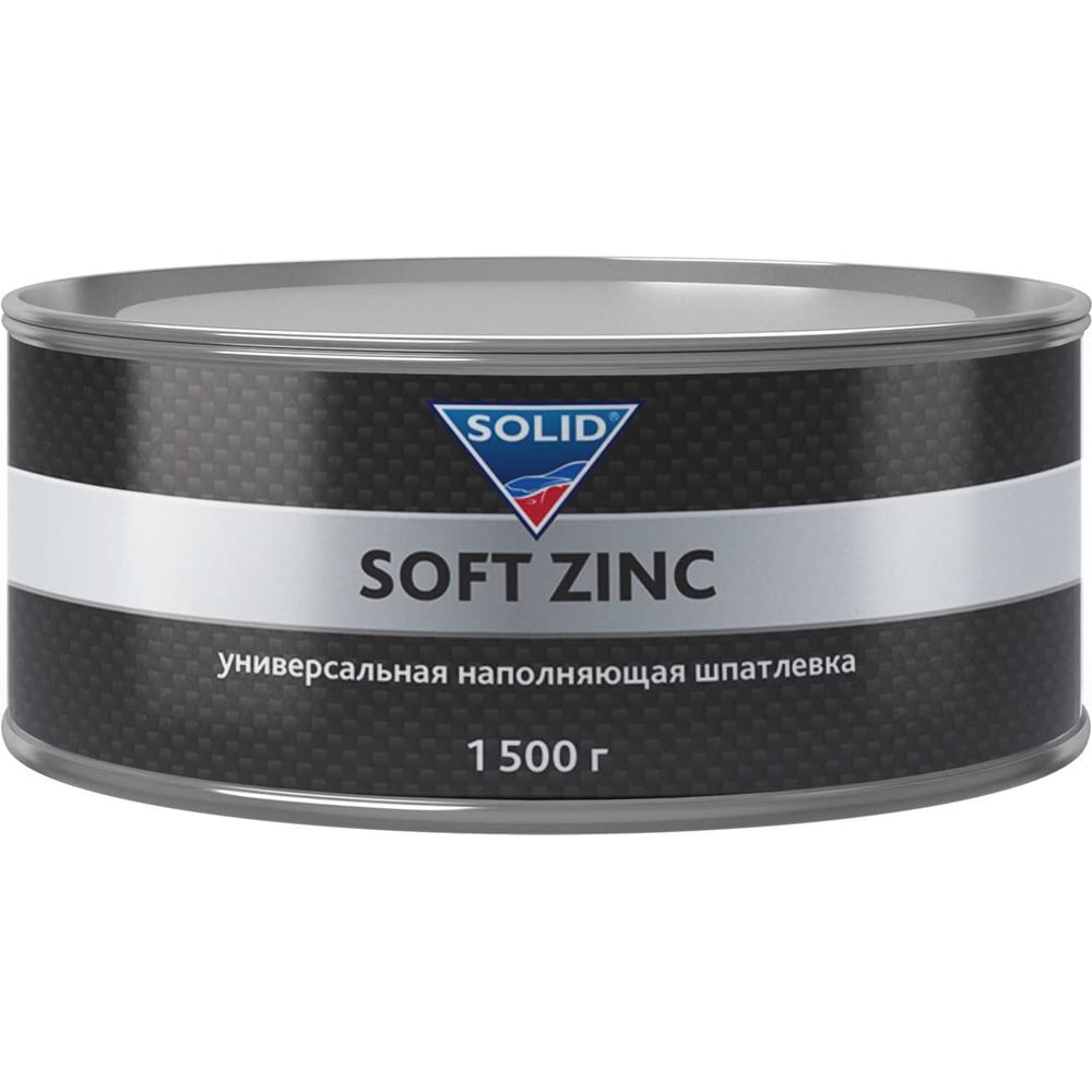 Изображение товара Универсальная наполняющая шпатлевка SOLID PROFESSIONAL LINE SOFT ZINC (1500 гр) 508.8150