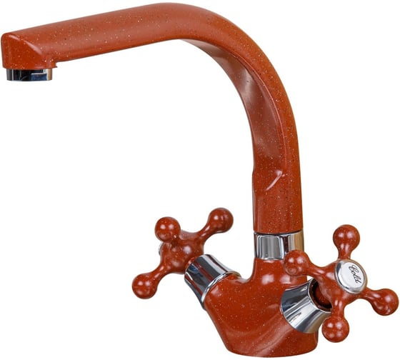 Изображение товара Смеситель для кухни вентильный ECONOCE (тип I), серия 230 красный EC0235