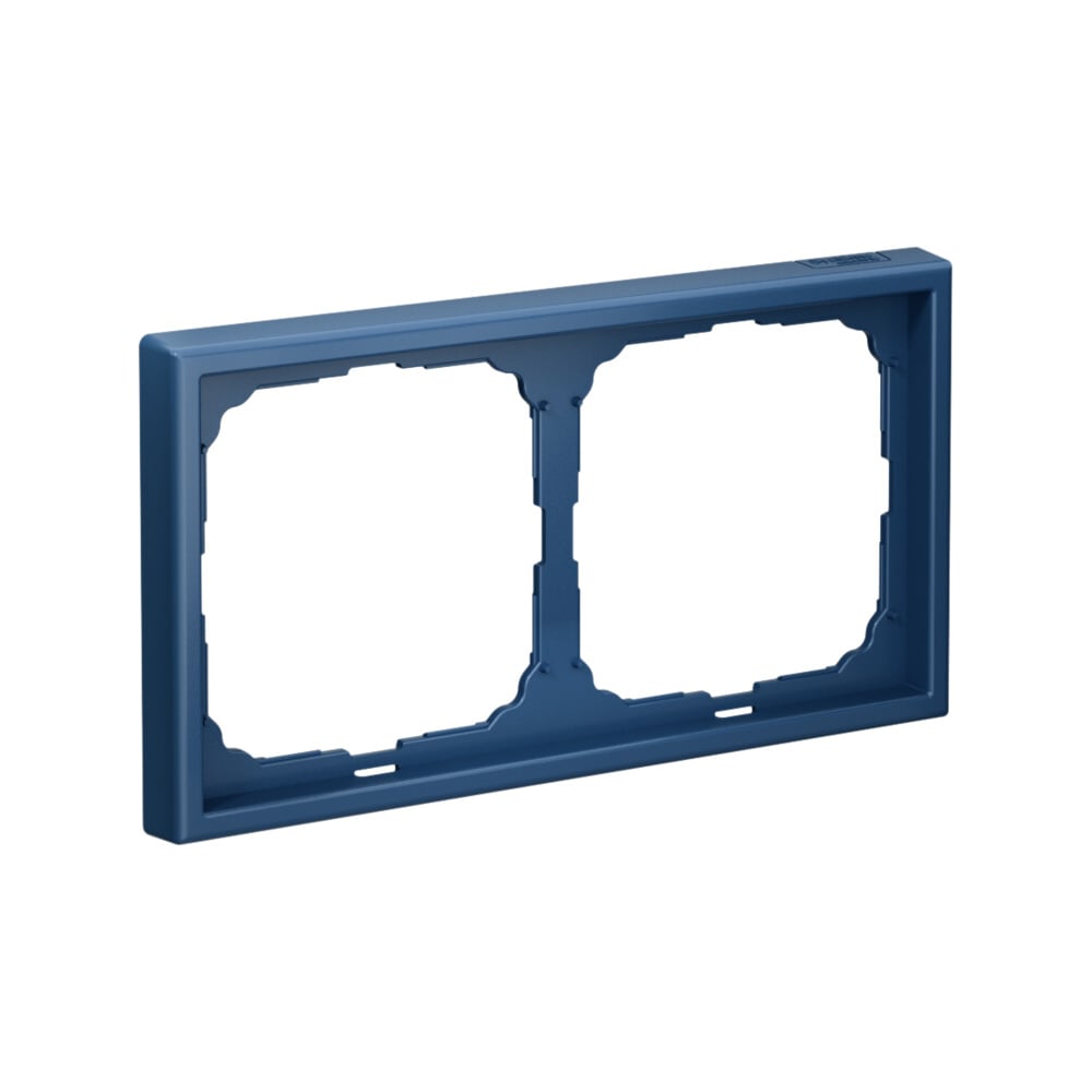 Изображение товара 2-постовая рамка Systeme Electric ArtGallery адаптер цвет аквамарин