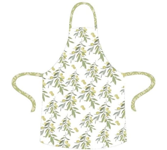 Изображение товара Фартук женский Guten Morgen рогожка, Оливки (60x70 см) ФР-О-60-70
