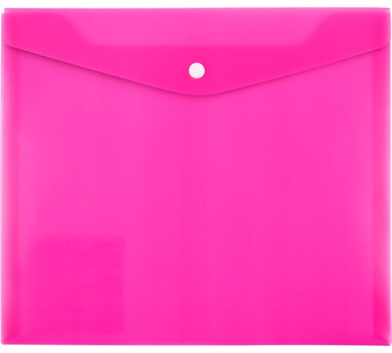 Изображение товара Папка-конверт для тетрадей Expert Complete 20 шт., с кнопкой, A5+, 180 мкм, волокно Trend NEON розовый, EC211130213 732172