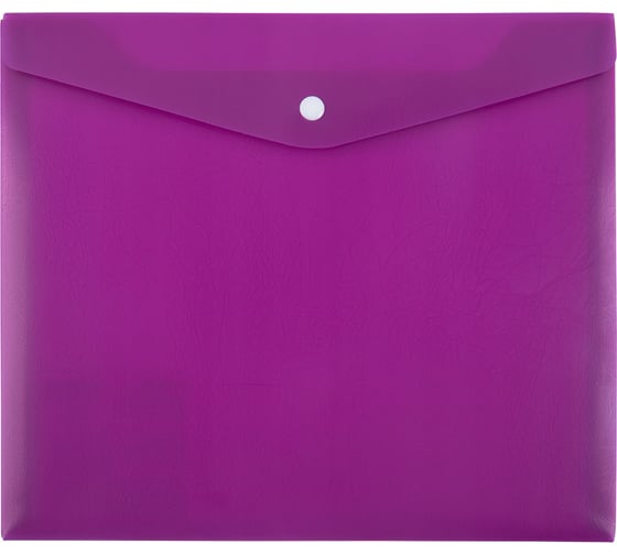 Изображение товара Папка-конверт для тетрадей Expert Complete 20 шт., с кнопкой, A5+, 180 мкм, волокно Trend NEON пурпурный, EC211130222 732175