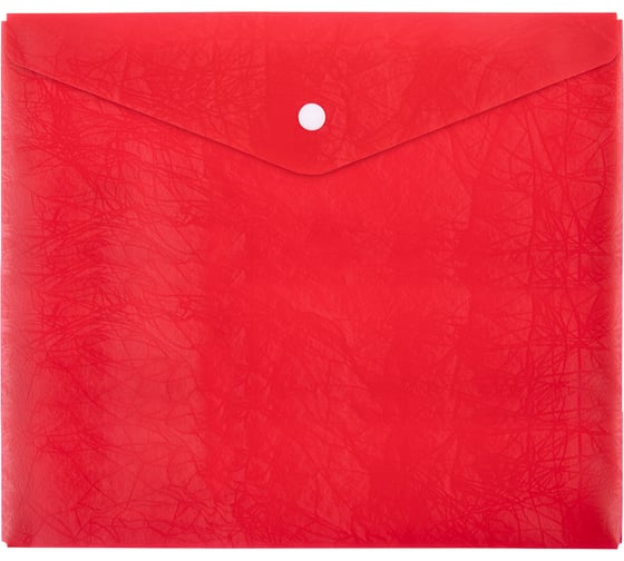 Изображение товара Папка-конверт для тетрадей Expert Complete 20 шт., с кнопкой, A5+, 180 мкм, Premier красный new, ЕС2113004 709343