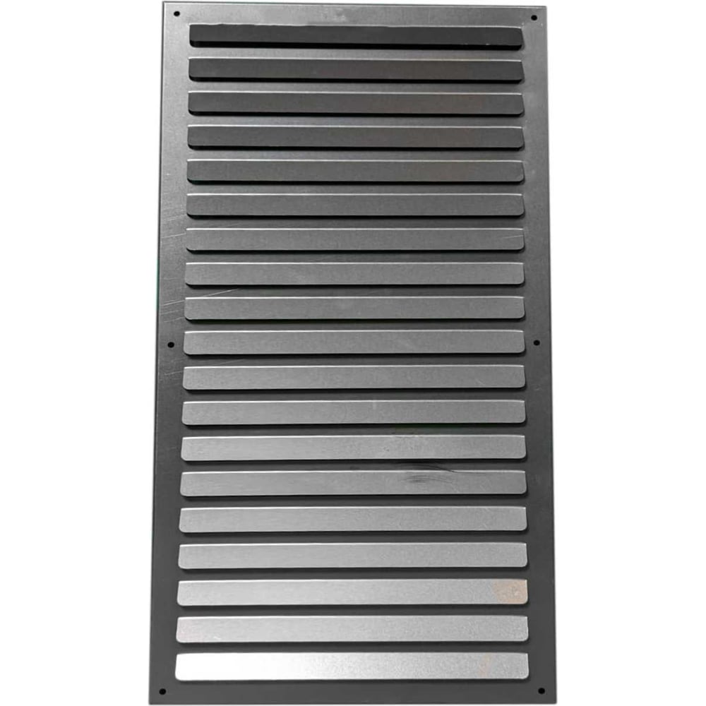 Изображение товара Решетка вентиляционная 250x500 мм с наружными жалюзями из оцинкованной стали