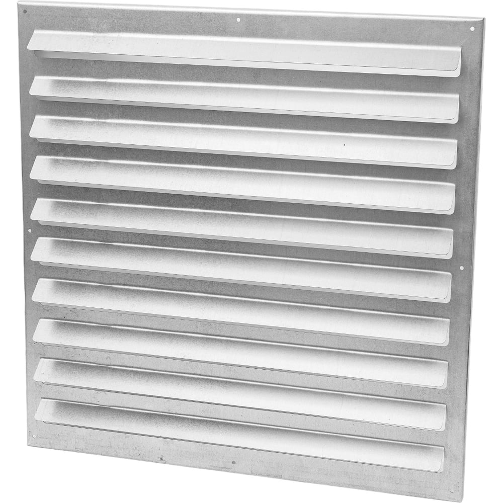 Изображение товара Решетка вентиляционная 250x250 мм с наружными жалюзями из оцинкованной стали