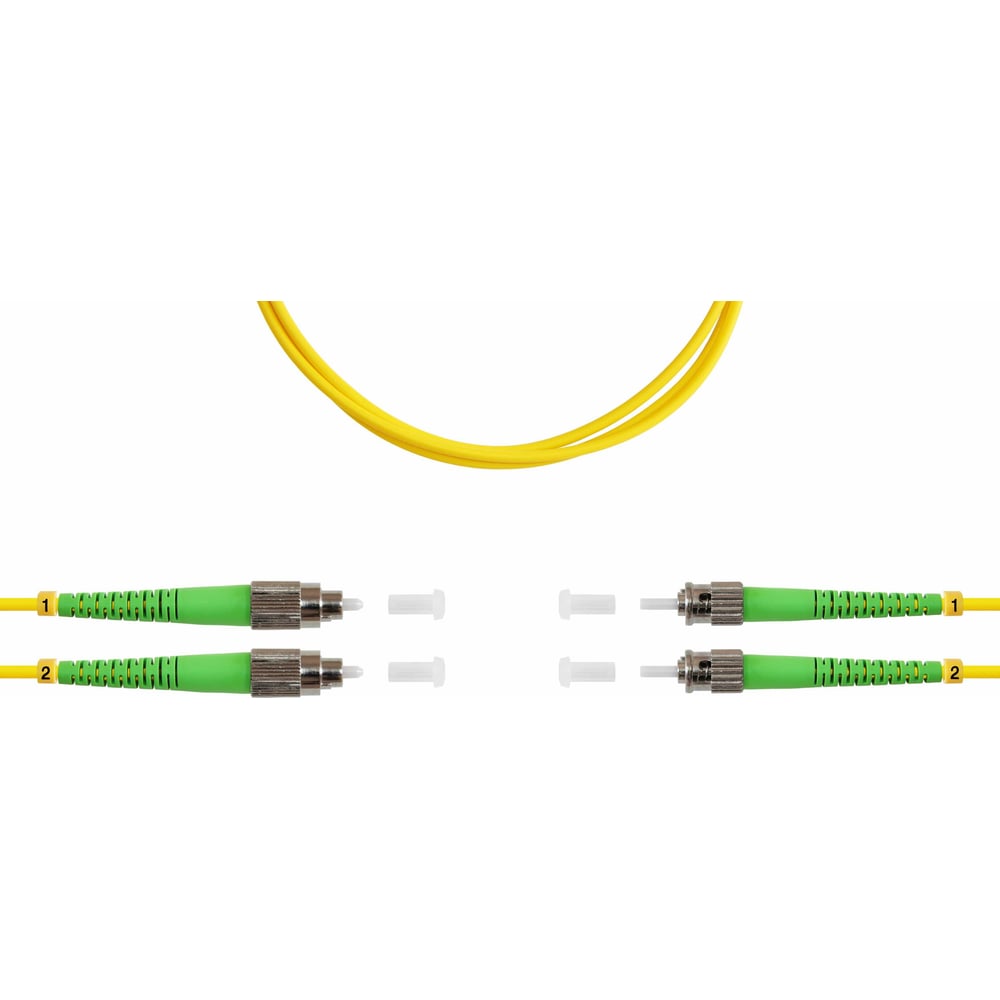 Дуплексный оптический патч-корд TopLan DPC-TOP-652-FC/A-ST/A-1.5