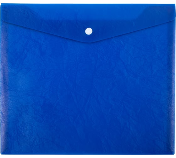 Изображение товара Папка-конверт для тетрадей Expert Complete 20 шт., с кнопкой, A5+, 180 мкм, Premier синий new, ЕС2113002 709344