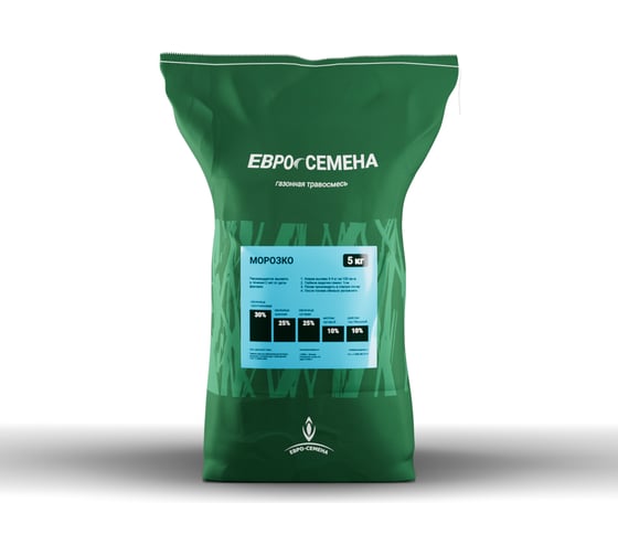 Изображение товара Газонная травосмесь ABSOLUTE GREEN Евро-Семена Морозко 5 кг 00000000773